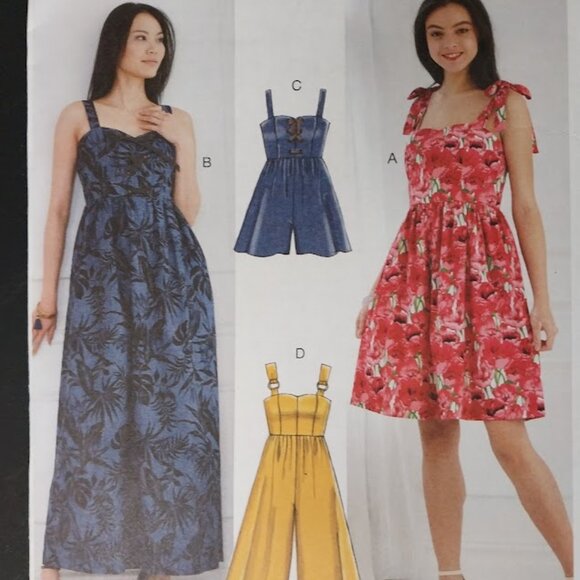 McCall's Dress and Romper Pattern - Picture 2 of 3